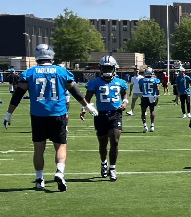 WriterHawkins's tweet image. Can unsigned rookie Trevor Etienne (23) fill the No. 3 RB role in ‘25 …