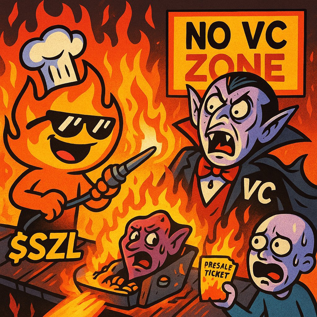 SizzleBoi_SZL's tweet photo. He wanted the presale. He got the smoke.
🔥 SizzleBoi lit him up like a launchpad torch.
👇 Tag a vampire you’ve seen haunting tokenomics.
 #SZL #NoVCs #BurnTheSuits #MemeFi #OnChainOnly #WAGMI https://t.co/wBl2DCDOz5