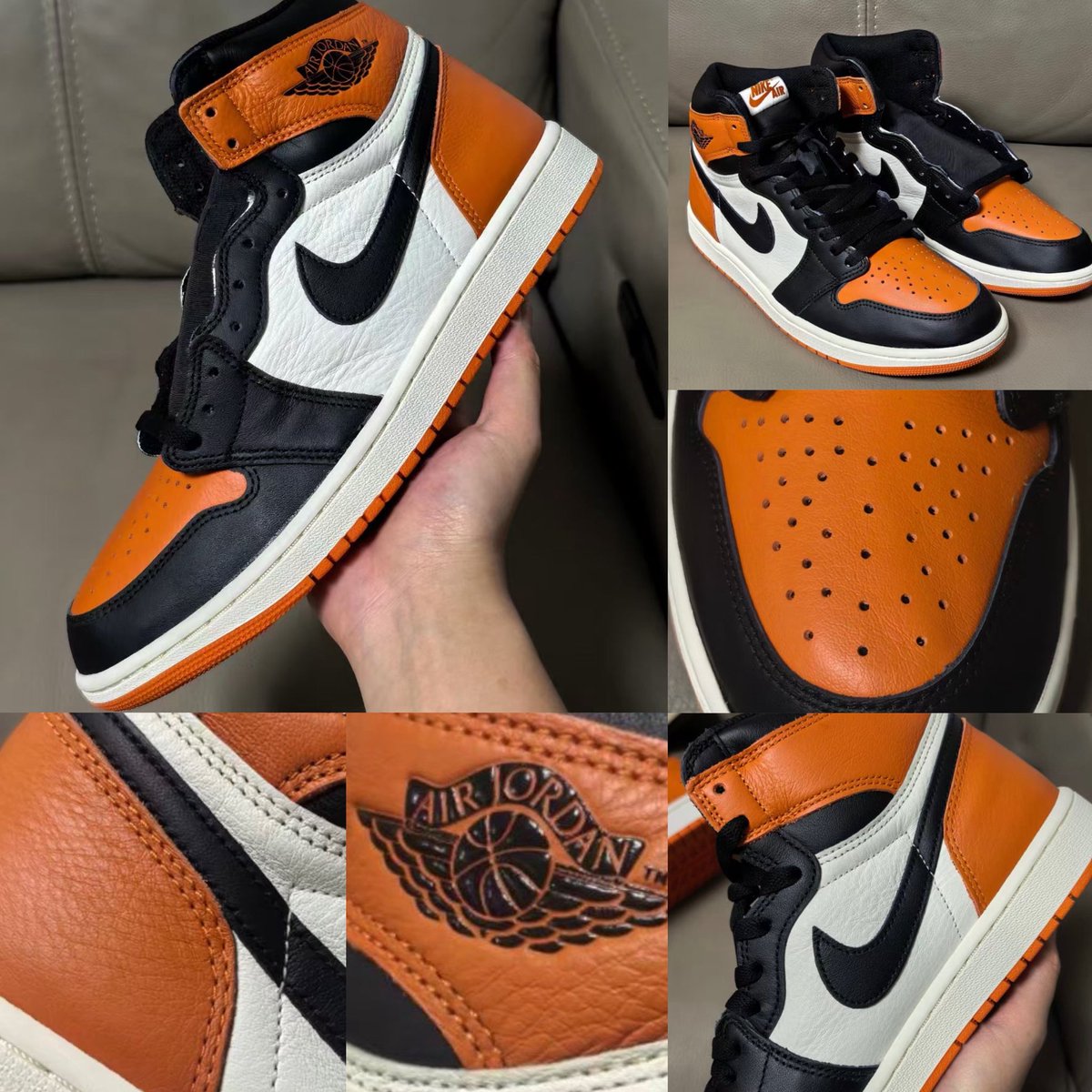 KicksFinder's tweet photo. IN HAND LOOK: Air Jordan 1 Retro High OG "Shattered Backboard" 2025 🏀

🗓️ July 12th, 2025
📝 DZ5485-008 (MENS); FD1437-008 (GS); FD1412-008 (PS): FD1413-008 (TD)
💰 $180; $140; $85; $70 USD
💵COP OR 🚮DROP? https://t.co/e5UMeSc5pg