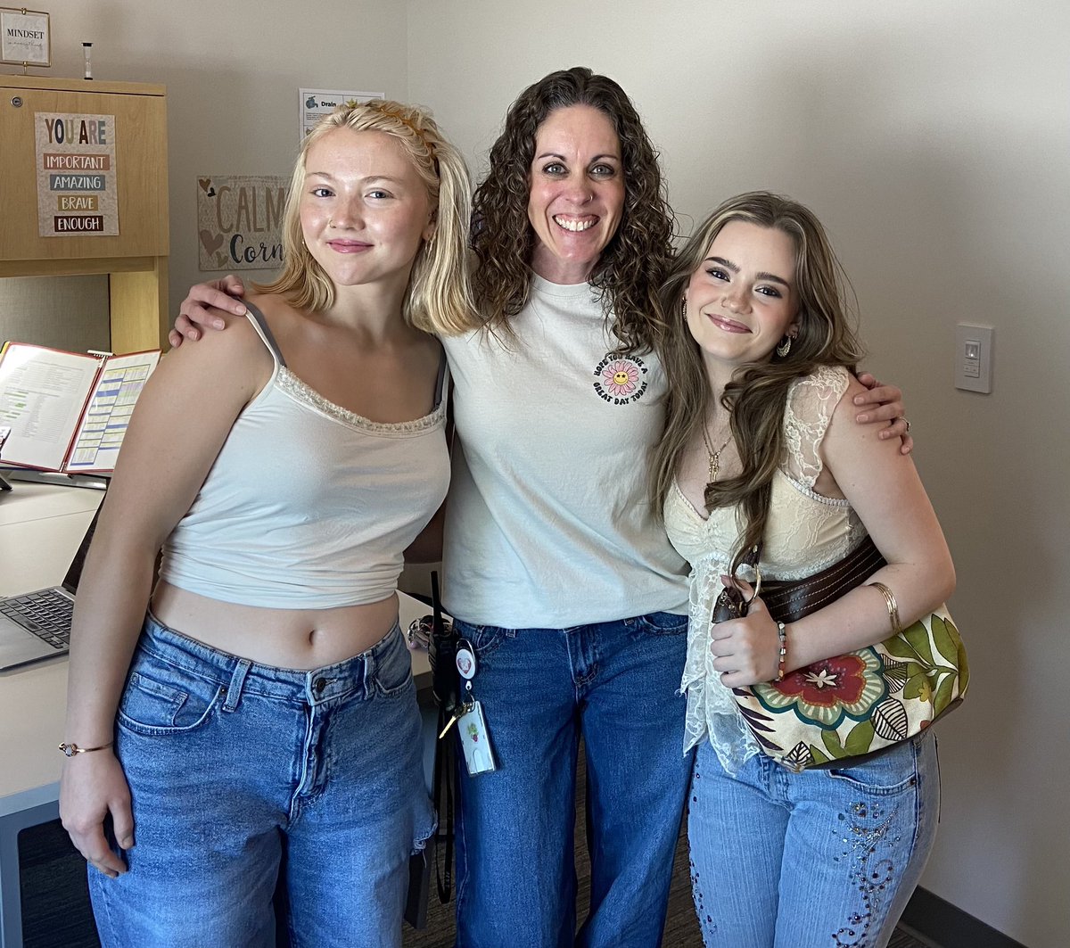 My why. These sweet seniors finished school yesterday and came back to visit me today with the sweetest card. They were in my first 3rd grade class and are now off to do great things in life. 🥰