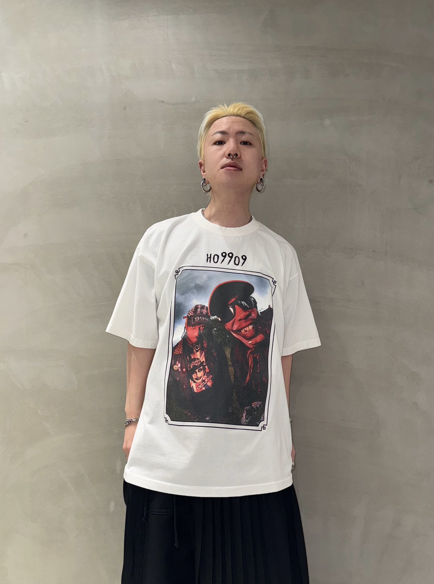 KIDILL / SKIN HEAD T-SHIRT HAND WASH ARTWORK BY OHIANA