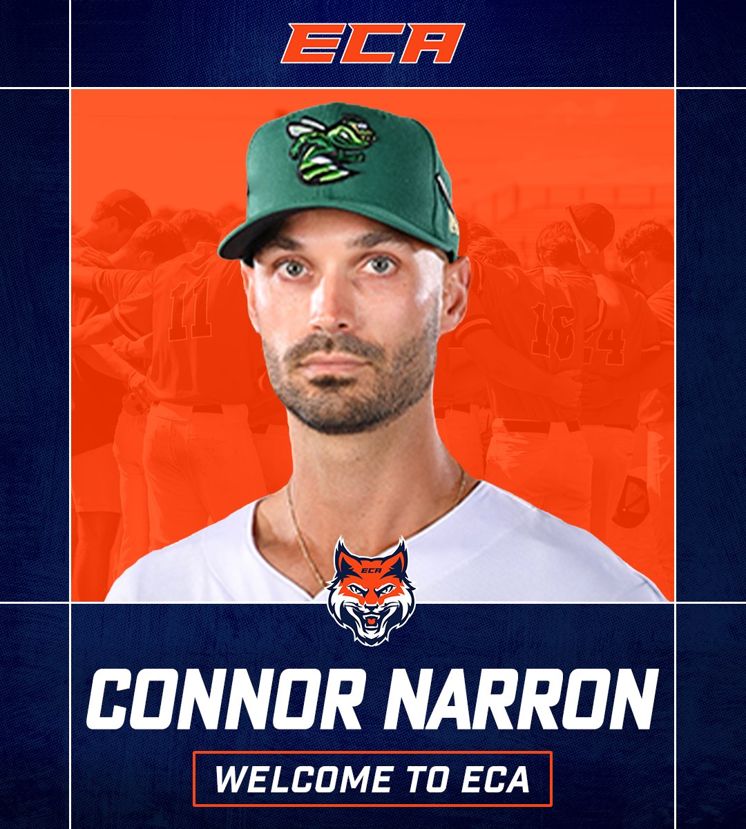 ECA Baseball (@eca_bobcats) on Twitter photo We're excited to introduce the newest member of our coaching staff, Connor Narron!
๐ธ 5th Round Draft Pick
๐ธ 6-Year Professional Playing Career
๐ธ Hitting Coach in the <a href="/Braves/">Atlanta Braves</a> Org We're excited to introduce the newest member of our coaching staff, Connor Narron!
๐ธ 5th Round Draft Pick
๐ธ 6-Year Professional Playing Career
๐ธ Hitting Coach in the <a href="/Braves/">Atlanta Braves</a> Org