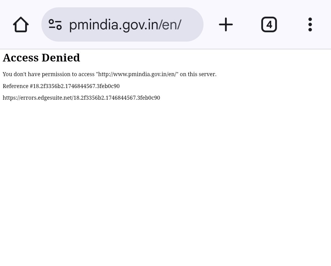 Mati21Ur's tweet photo. Pakistan is checking PM of India's website 🥱
🇵🇰🇵🇰🇵🇰
#OperationBunyanulMarsoos
#Banyan_Al_Marsus
#PakInAction
#IndiaPakistanWar2025
#PakistanIndianWar https://t.co/KFiy8ftHR3