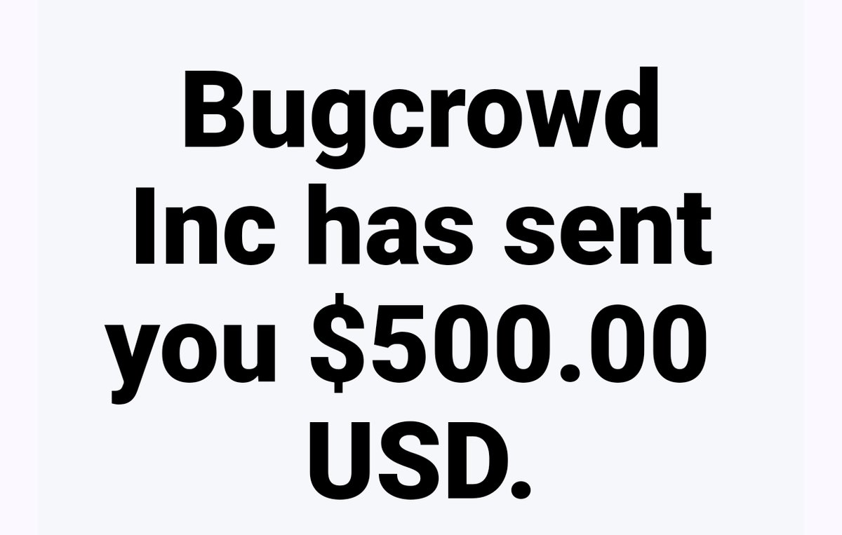 fuzzsqlbof's tweet image. Thx @Bugcrowd and Company for bounty.

#BugBounty