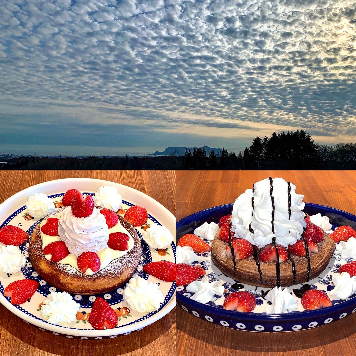 季節限定
いちごのパンケーキ
フォンダンショコラパンケーキ

いちごのシーズンが
6月中くらいまでになると思います。
まだ食べてない💦
もっと食べたい🤤

お早めにご来店をお待ちしています🙇‍♂️