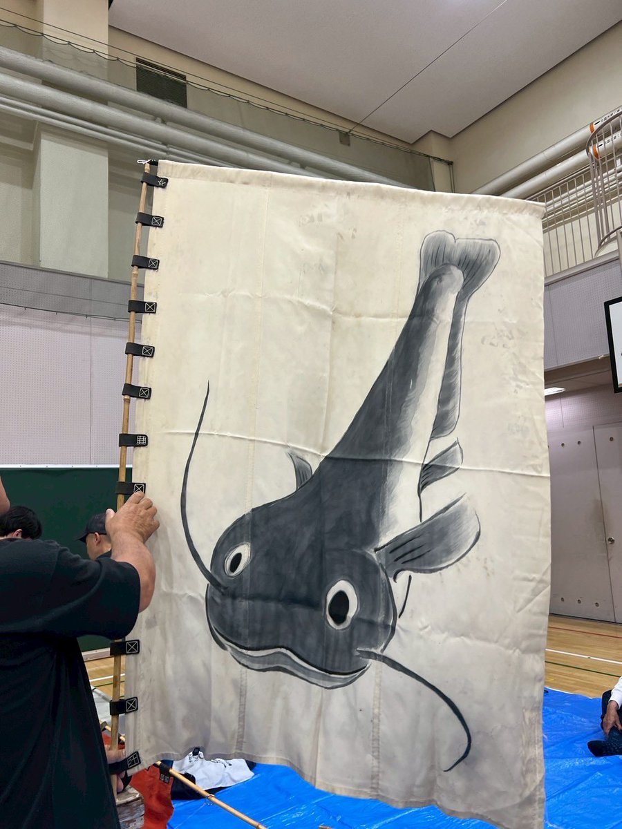 今日イチ可愛い旗指物はこちらです(当社比)

 #令和7年神田祭