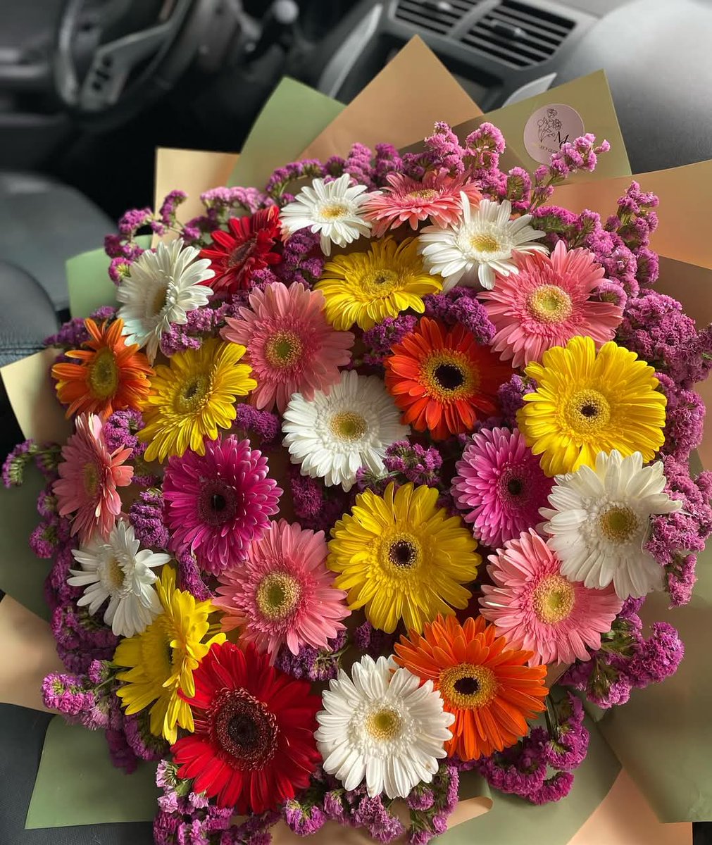En_jupiter_'s tweet photo. Amamos las gerberas 🌸. https://t.co/rponKqTyMY