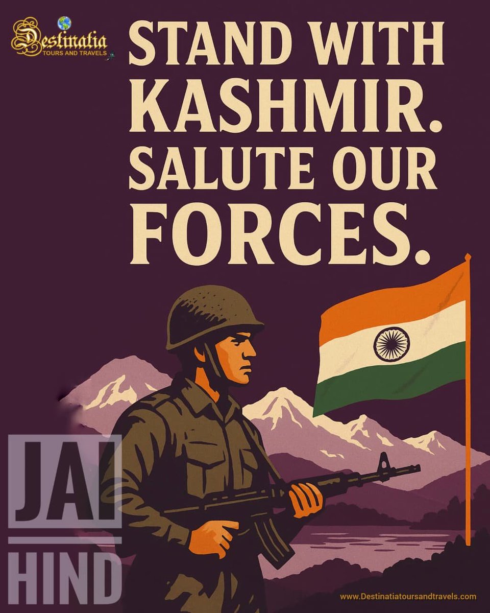 Jai Hind 🇮🇳🙏 
#PahalgamTerrorAttack #OperationSindoor