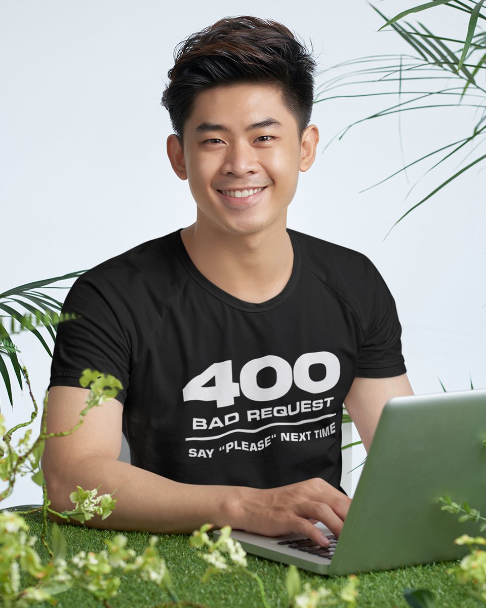 TechGeekApparel's tweet image. 400 Bad Request? Say Please Next Time 😤
Politeness is protocol—literally.
Serve up sass: techgeeksapparel.com/400-bad-reques…
 #HTTPHumor #WebDevJokes #CodeWit
