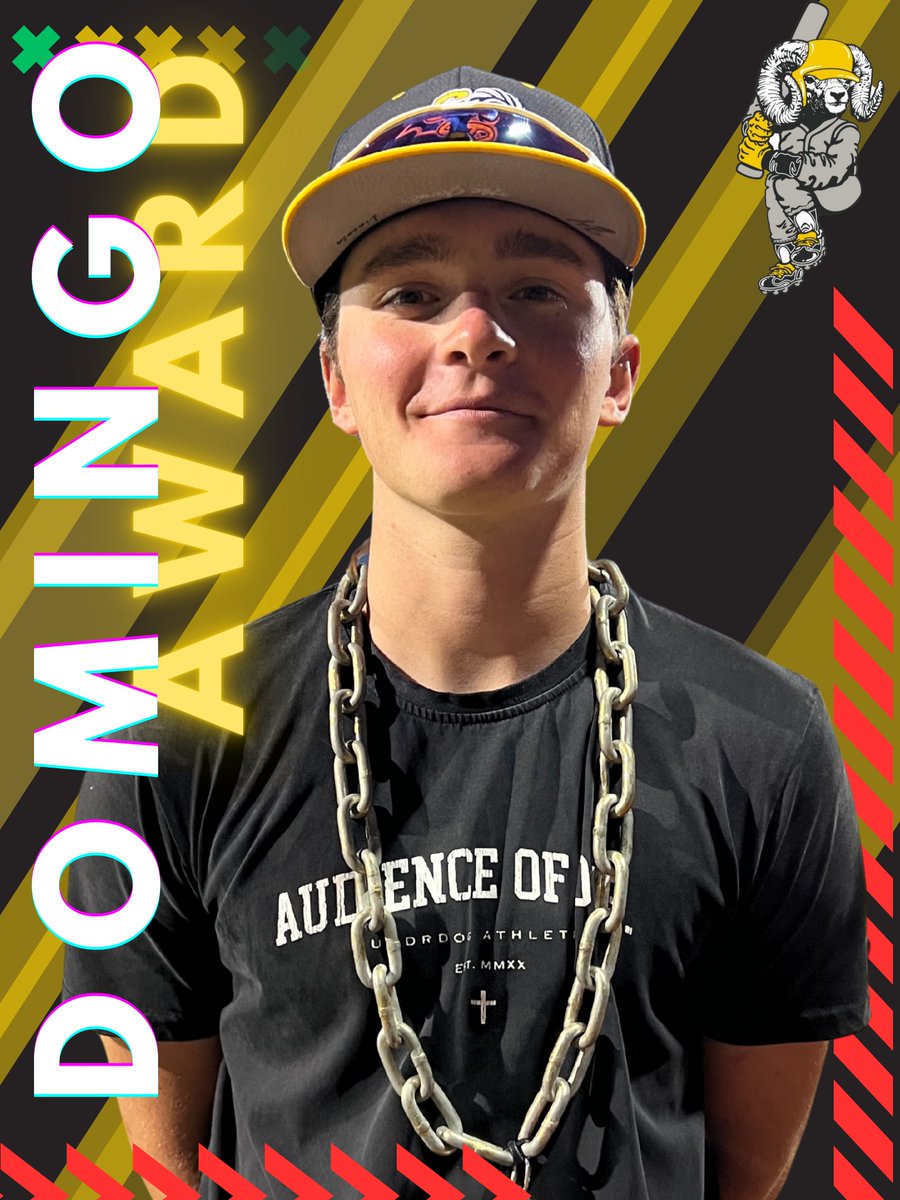 Domingo winner tonight <a href="/lincoln_p24/">Lincoln Patterson</a>! He is one of those "glue" guys that every great team needs as he is always encouraging and picking up teammates even at a practice! #process/outcome