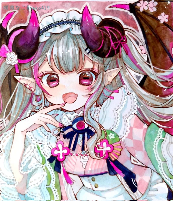 Skebリクエストで描かせてもらったメイドさんたち まとめ③ #メイドの日 #メイドの日2025