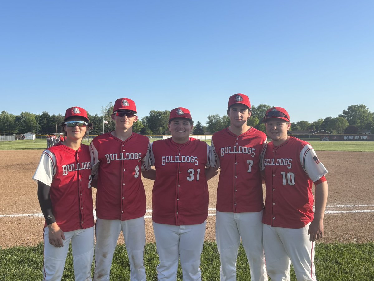 Today we got to celebrate these 5 seniors baseball career!  It’s been a pleasure coaching you guys these last 2 years!!