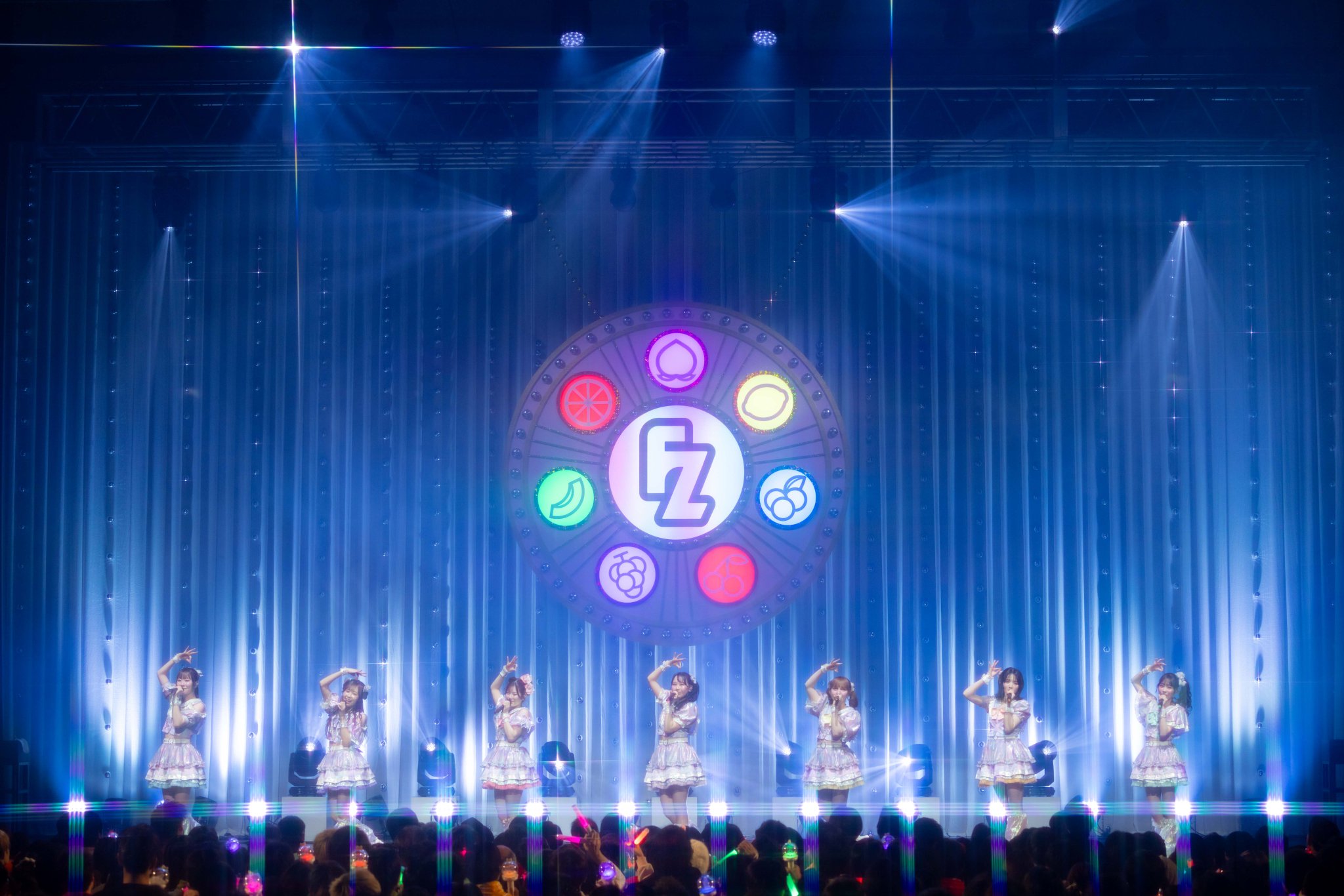 FRUITSZIPPER 超超超めでたいライブ　銀テープ　ふるっぱー　フル FRUITSZIPPER 銀テープ 超超超めでたいライブ SSA 櫻井優衣 他