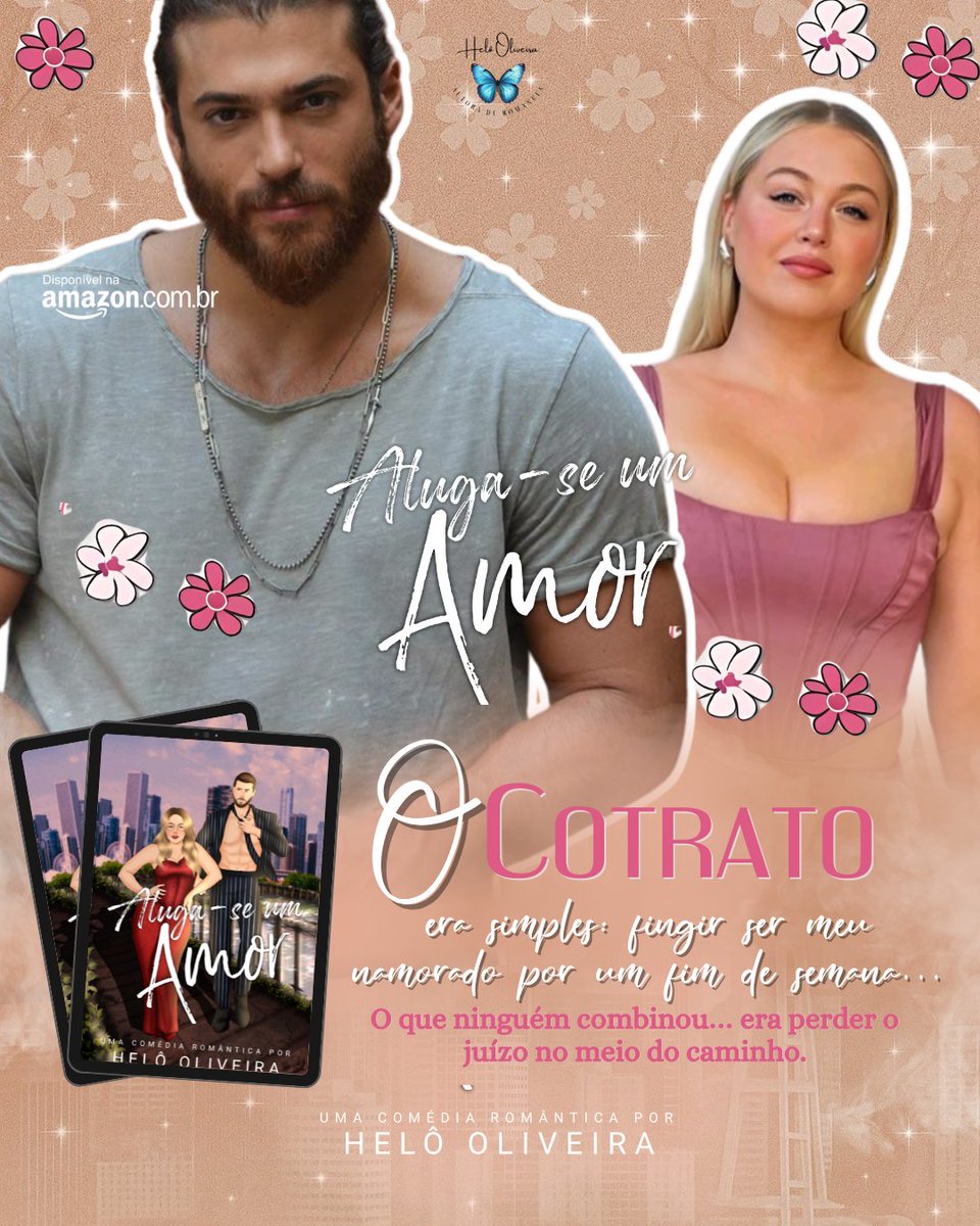 HeloAutora's tweet photo. O namoro é de MENTIRA… mas o fogo é REAL!

Olivia: largada pelo ex, traumatizada e sem paciência.
Convite pro casamento da irmã? Chegou.
Ex-noivo presente com nova noiva? Chegou.
Desespero? CHEGOU!
Solução: contratar um boy magia de aluguel
🔥 Beijo fake?
❤️ Sentimento real https://t.co/O9E8CcCfJi