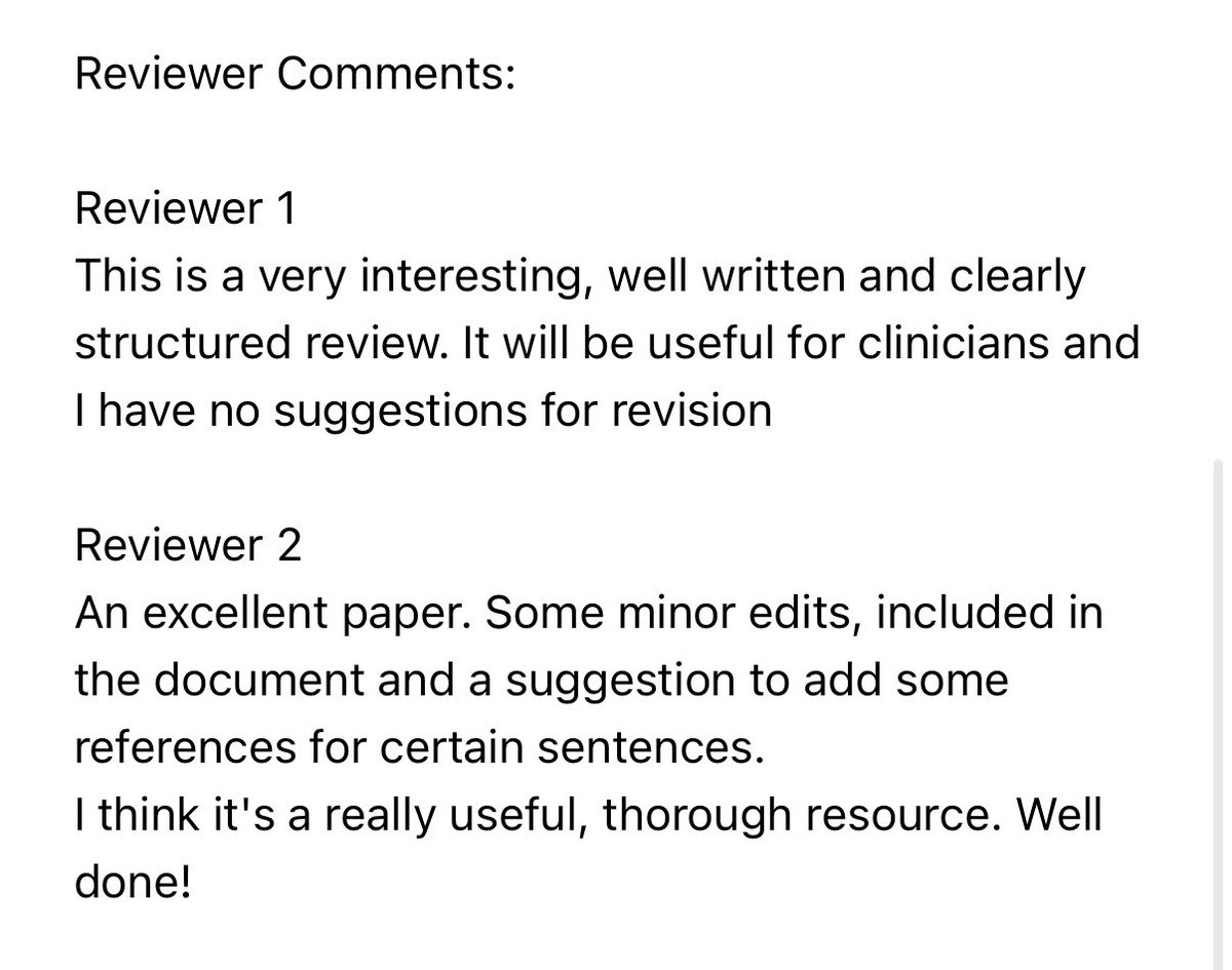 preprints.org/manuscript/202…

My preprint on Long COVID and Post COVID vaccine syndrome (PCVS) perioperative clinical guideline paper just got peer review notes back- and this from a top anesthesia/ surgery journal.  Pretty much no changes from reviewers!  So rare to get this feedback