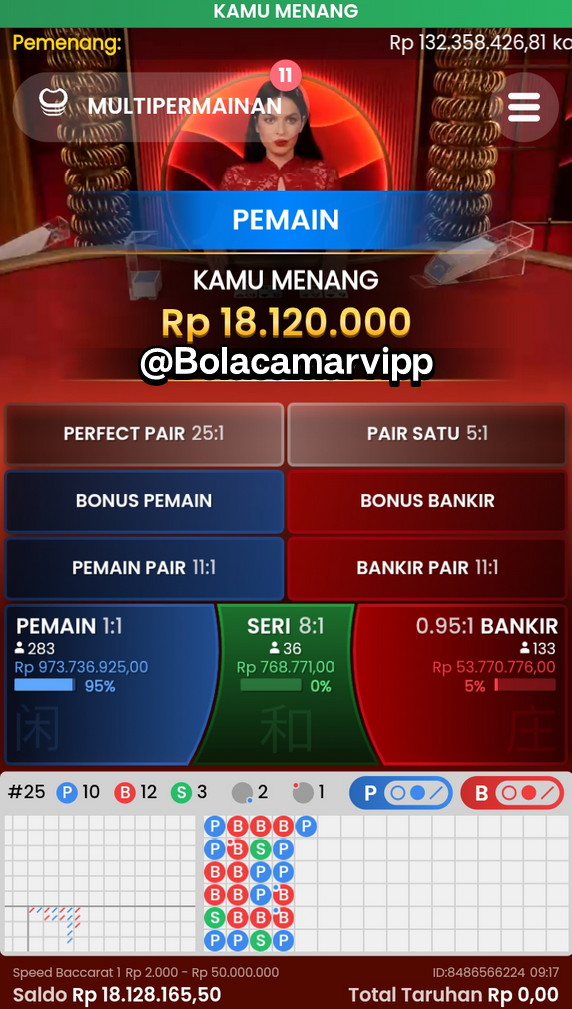 Bolacamarvipp's tweet image. Virtual pen? Oke
Baccarat? Lebih oke

#stopjudi #baccarat #antivar #bolacamarvipp #zonauang #zonajajan #zonabu