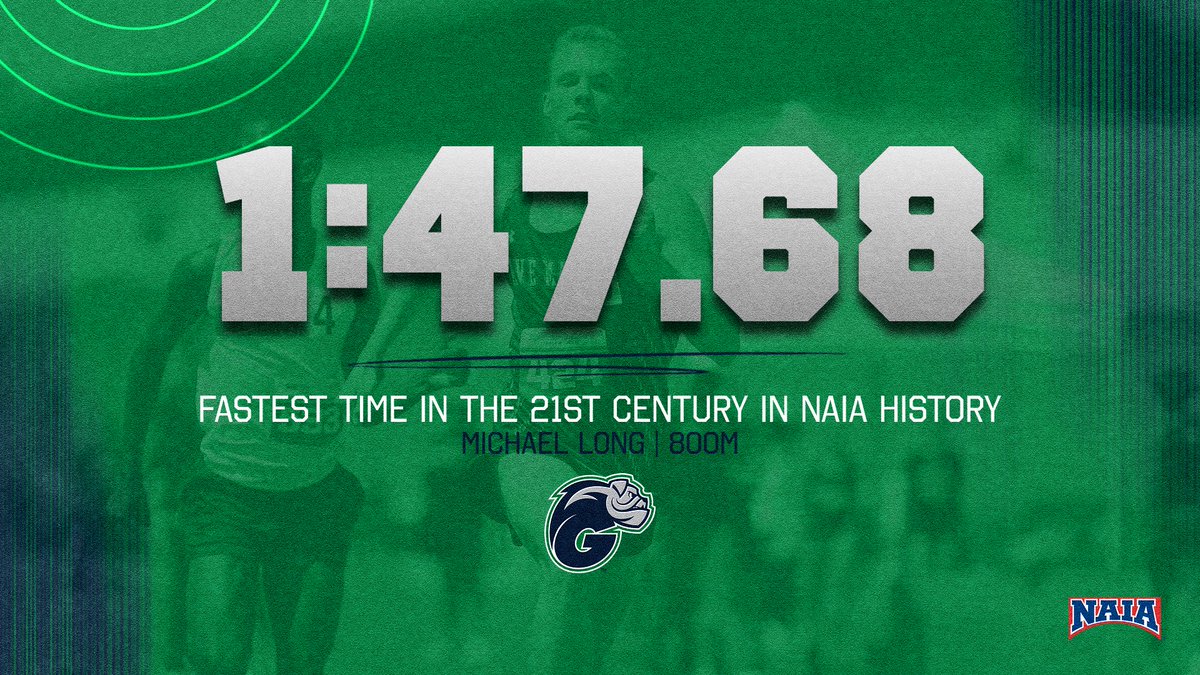 Gyrenes's tweet image. Michael Long just ran the fastest 800 meters in the 21st century in NAIA history at the Arkansas Twilight Meet!!!!

#GyreneNation