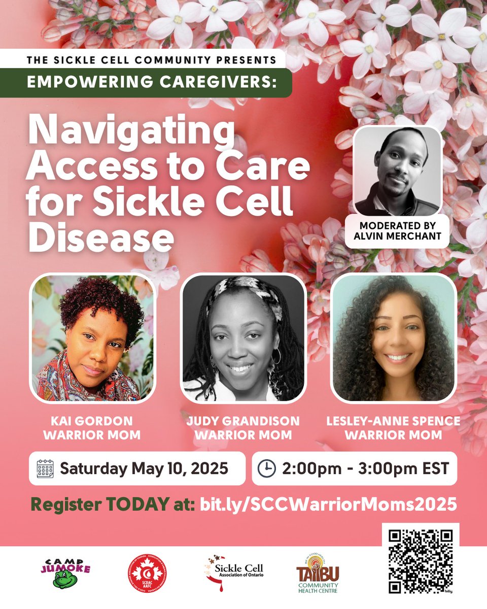 Don't miss our Mother's Day webinar Empowering Caregivers: Navigating Access to Care for Sickle Cell Disease.  Join us in celebrating the strength, love, and courage of our warrior moms bit.ly/SCCWarriorMoms…
Let's honor their dedication and work to improve care for all
