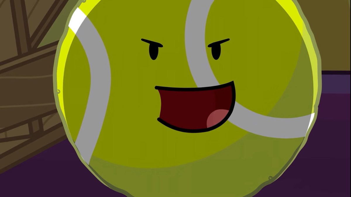 Flowersmellfine's tweet image. Tennis Ball wasn&apos;t mischaracterized in BFDIA 19– in fact, he was handled perfectly: A thread 🧵#bfdi #osc #osctwt