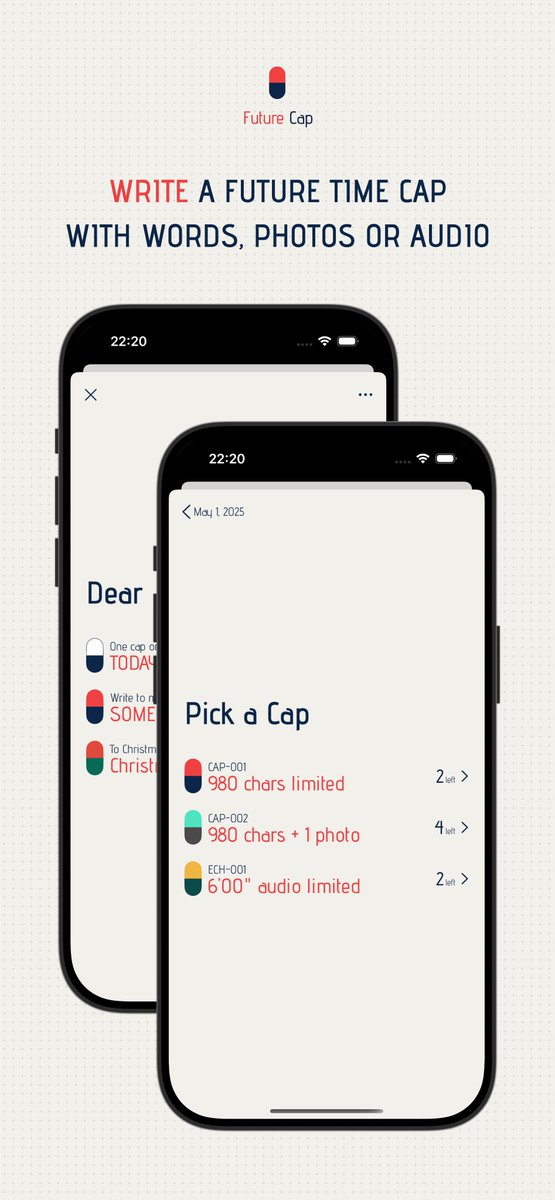 TimeCaps_App's tweet image. Become a time traveler with Time Caps 3.0 ✨

New design. New Journey.
Capture your present, meet your past, and embrace your future, with a fresh look, smoother experience, and better sync.

Get it now on @AppStore to receive a limited-time gift.