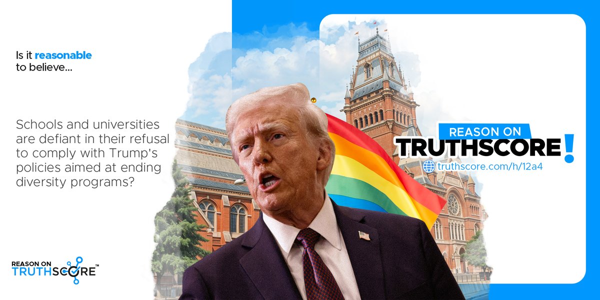 🎓 Schools vs. Trump 🚫📚 Are universities defying Trump’s push to dismantle diversity programs?

Despite threats of funding cuts and legal battles, many schools are standing firm in support of DEI initiatives. Is it resistance for inclusion—or defiance of federal authority?