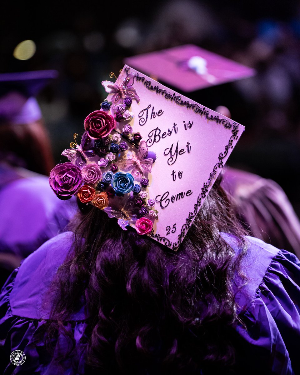 SkylineEd's tweet image. Every decorated cap shared a glimpse into the journey, the heart, and the future. Drop your favorite in the comments! 💜🎓🤩

#skylinegilariver