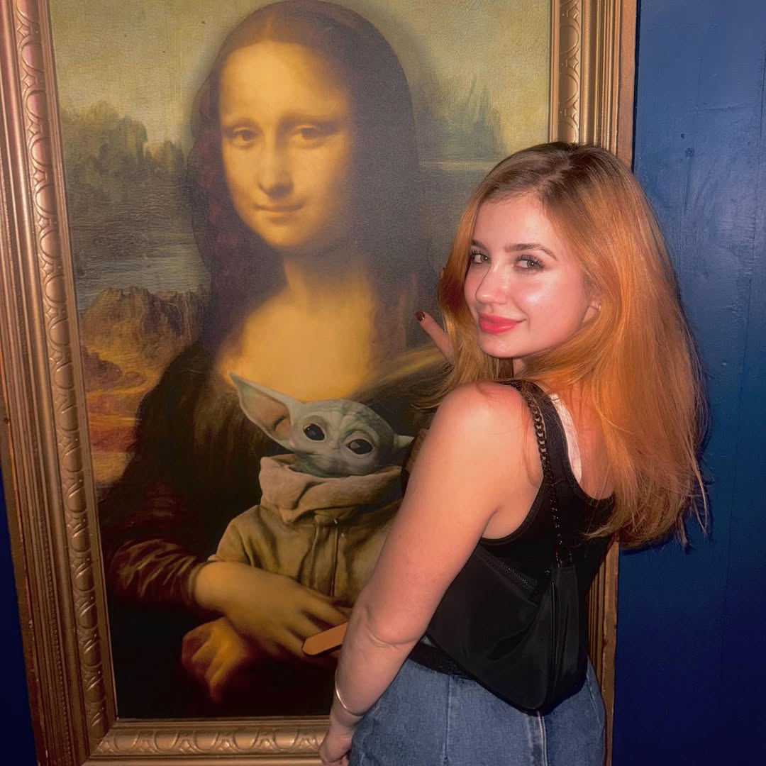 Hello Pretty Monalisa👸👸👸