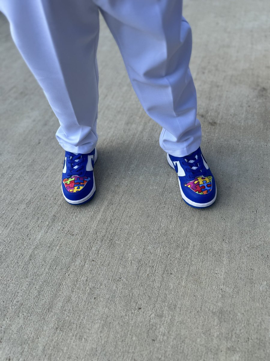 Its his shoes for me

My Teeda