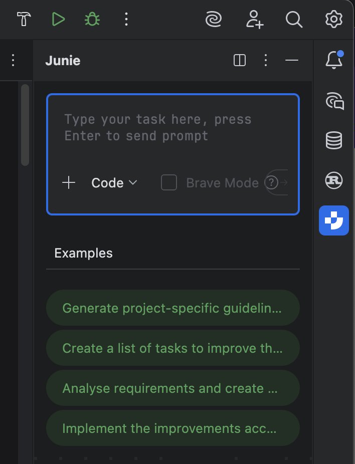 jetbrainsjp's tweet photo. JetBrains の AI コーディングエージェント「Junie」が、PhpStorm、RubyMine、RustRover でもご利用いただけるようになりました！🎊
使用例はこちら： https://t.co/G2EtkkZeqN https://t.co/j1FqyYYLlV