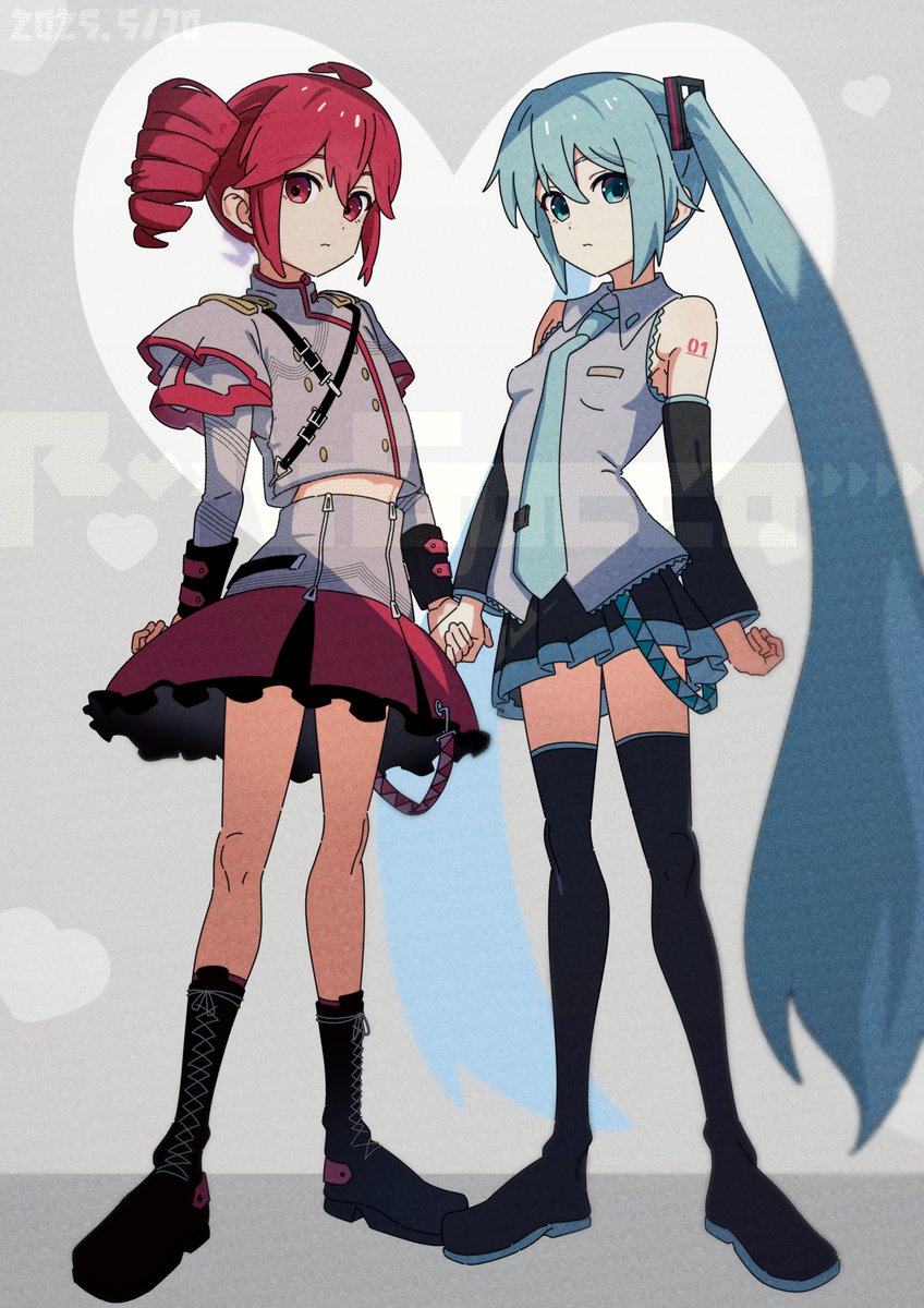 #重音テト  #初音ミク
♡