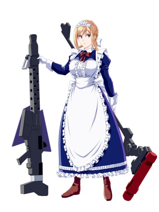 #メイドの日
真っ当にメイドっぽい絵はこれしか描いてないのだった 