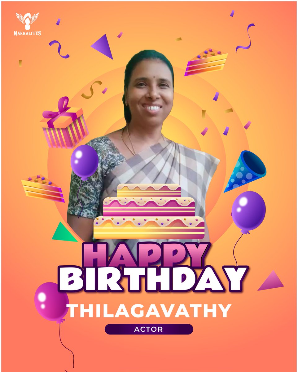 Wishing you a very happy birthday and continued success in all that you do. May this year bring you prosperity, good health, and countless moments of joy. Happy Birthday Thilagavathy. 

#happybirthday #birthday #nakkalites_family💙 #birthdaywishes