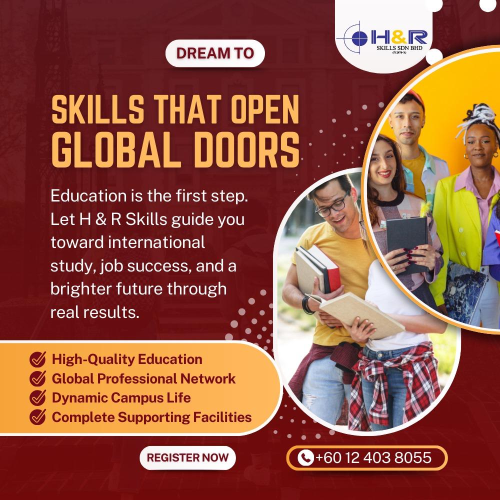 sun_wiprov's tweet photo. @HRSkillsSdnBhd1 “Skills that open global doors — empowering you to thrive anywhere in the world.”
#GlobalSkills #UnlockOpportunities #EmpowerYourJourney #SkillsForTheWorld #FutureReady #InternationalOpportunities #SkillsThatMatter#ThriveWorldwide #CareerWithoutBorders#H&amp;R SKills https://t.co/xNfALzJuqU