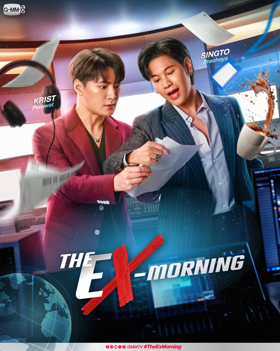 🇹🇭The Ex-Morning

＜情報解禁＞
／
#TheExMorning (原題)
🎊日本展開＆楽天TVで配信決定🥳
＼

タイドラマの金字塔 #SOTUS #SOTUSS の
🐢クリス＆シントー🦁
共演作 #ImTeeMeToo から約5年ぶり
待望の再共演作😍‼️

詳細は後日お知らせします🙇‍♀️‼️
どうぞお楽しみ✨

#KristSingto 
#KristPerawat