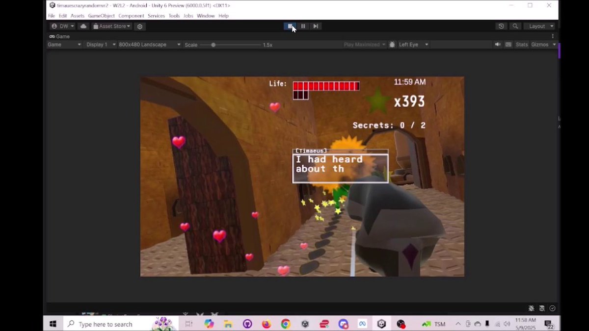 davididev's tweet image. Happy #screenshotsaturday fellow #indiedev peeps.  Mostly working on both #VR projects in #godotengine and #madewithunity.  Started coding the avatar in Thank You VR and added a new enemy to Tim&apos;s game.
youtube.com/watch?v=NIVTsk…