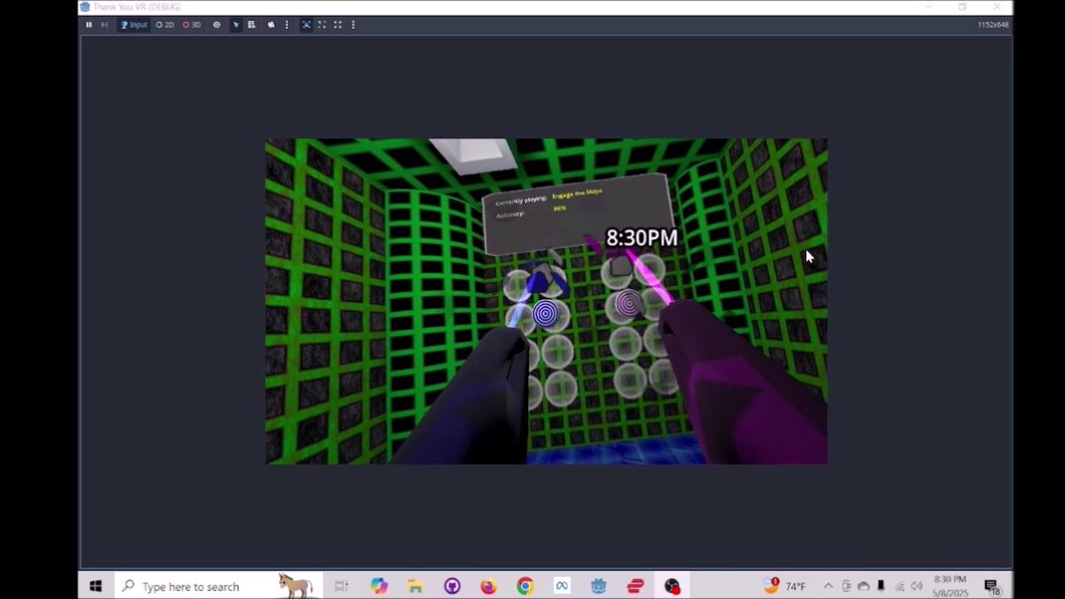 davididev's tweet image. Happy #screenshotsaturday fellow #indiedev peeps.  Mostly working on both #VR projects in #godotengine and #madewithunity.  Started coding the avatar in Thank You VR and added a new enemy to Tim&apos;s game.
youtube.com/watch?v=NIVTsk…