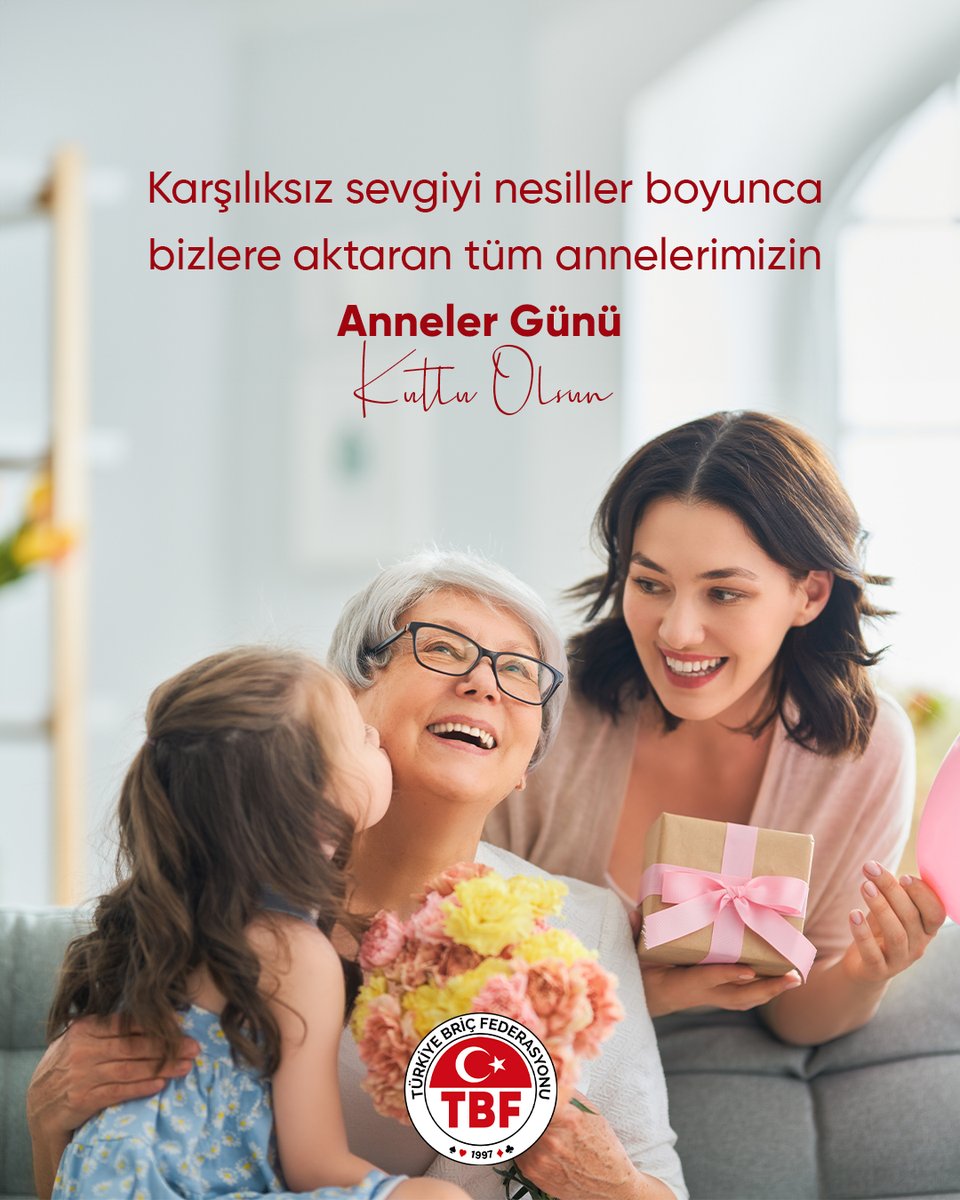 Karşılıksız sevgiyi nesiller boyunca bizlere aktaran tüm annelerimizin Anneler Günü Kutlu Olsun