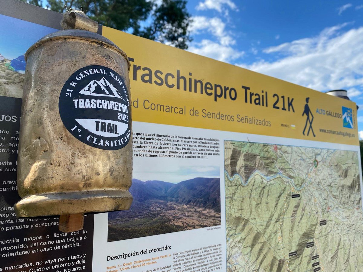 Una semanita para disfrutar de los caminos de la Traschinepro.
Aún puedes apuntarte, no te arrepentirás 💜💜

Además mira que trofeo más chulo damos a los ganadores de cada categoría 😍