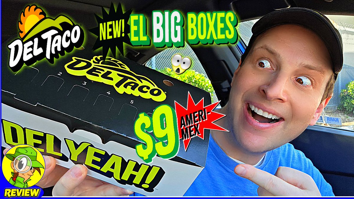 peepthisout's tweet image. Del Taco® $9 Ameri-Mex EL BIG BOX Review 🌅🍔💪📦 BIGGEST Fast Food Value?! 🤔 Peep THIS Out! 🕵️‍♂️
youtu.be/zm1c8Odgrt4
#DelTaco #AmeriMex #ElBigBox #FoodReview #FastFood #ElBigBoxes #LimitedTimeOnly #Promo #PeepTHISOut #StayFrosty @DelTaco @MENACE @MashedHQ @localish