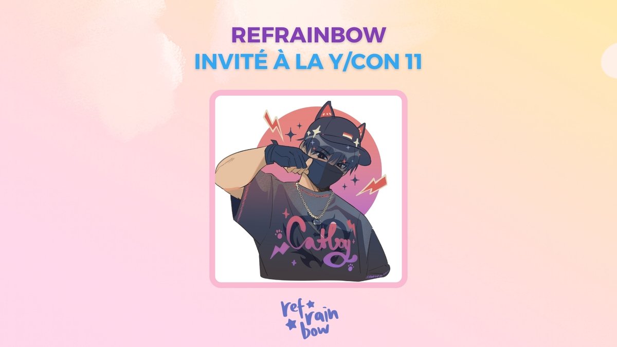 YconFR's tweet image. 🇫🇷
@refrainbow sera bel et bien présent à la Y/CON 11 à Paris !
Nous sommes honorés de le compter parmi nos invités, et nous sommes sûrs que vous en apprendrez énormément sur qui se cache derrière Refrainbow.
Plus d’infos : bit.ly/4iV2F9u