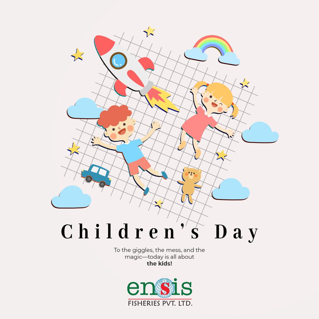 ensisgroup's tweet image. To the little stars who brighten our world. 
Happy Children’s Day! 
You are our hope, our joy, and our future. 

#childrensday2025 ⭐️