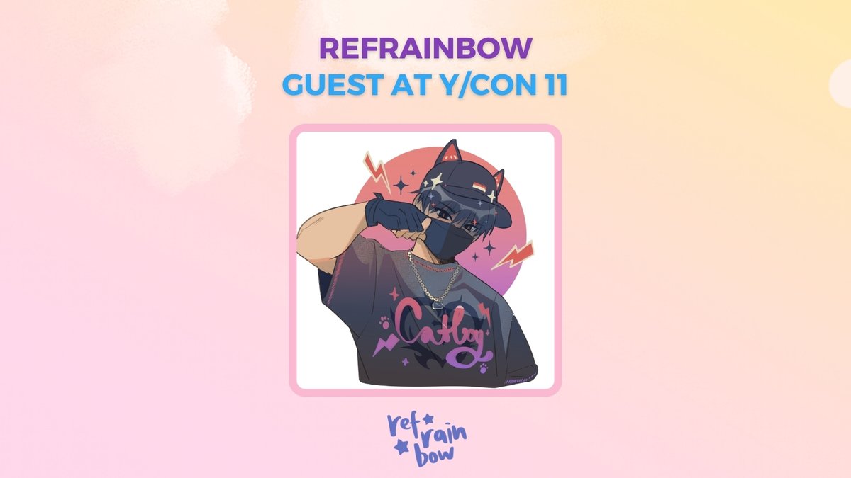 YconFR's tweet image. 🇬🇧
Refrainbow will indeed be at Y/CON 11 in Paris! We're honoured to have him as one of our guests, and we're sure you'll learn a lot about who's behind Refrainbow.
More info on our website: bit.ly/3YFGBZs