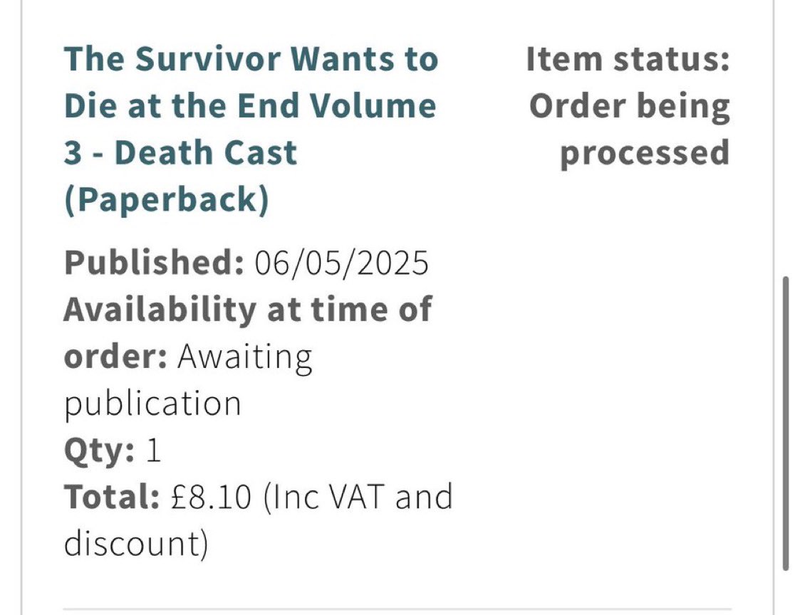 Kirstie (@kirstie_ot) on Twitter photo Hi <a href="/WstonesHelp/">WaterstonesHelp</a> ive had a book on pre order, was due for publication on 06/05 & is available in store, but my order hasnt been processed. How do I get this sorted? Thanks. Hi <a href="/WstonesHelp/">WaterstonesHelp</a> ive had a book on pre order, was due for publication on 06/05 & is available in store, but my order hasnt been processed. How do I get this sorted? Thanks.