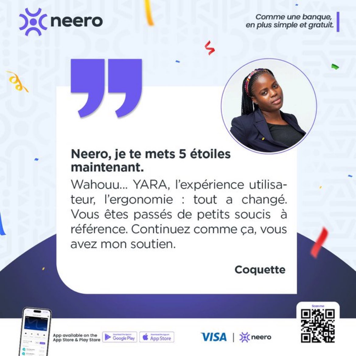 J’avais supprimé Neero en Décembre mais depuis peu j’ai retenté l’expérience et je vous assure que c’est le jour et la nuit avec la nouvelle mise à jour 👌🏾 Je n’ai plus de problème avec vous !
Continuez comme ça <a href="/neero/">neero</a>!
Je suis revenue à la maison 🎯
#JeReviensChezNeero