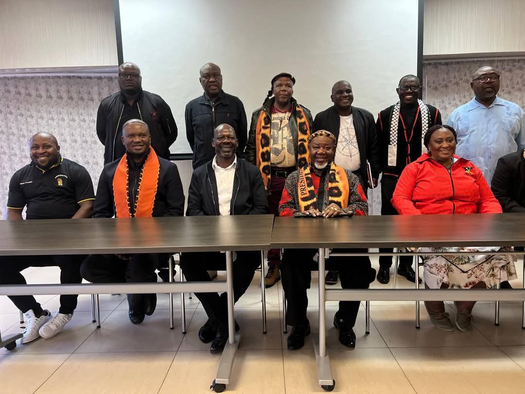SACP1921's tweet image. On Friday, 9 May 2025, the #SACP held a bilateral engagement with the Congress of Traditional Leaders of South Africa (CONTRALESA), led by its General Secretary, Cde Solly Mapaila, and CONTRALESA President, Kgosi Mathupa Mokoena.