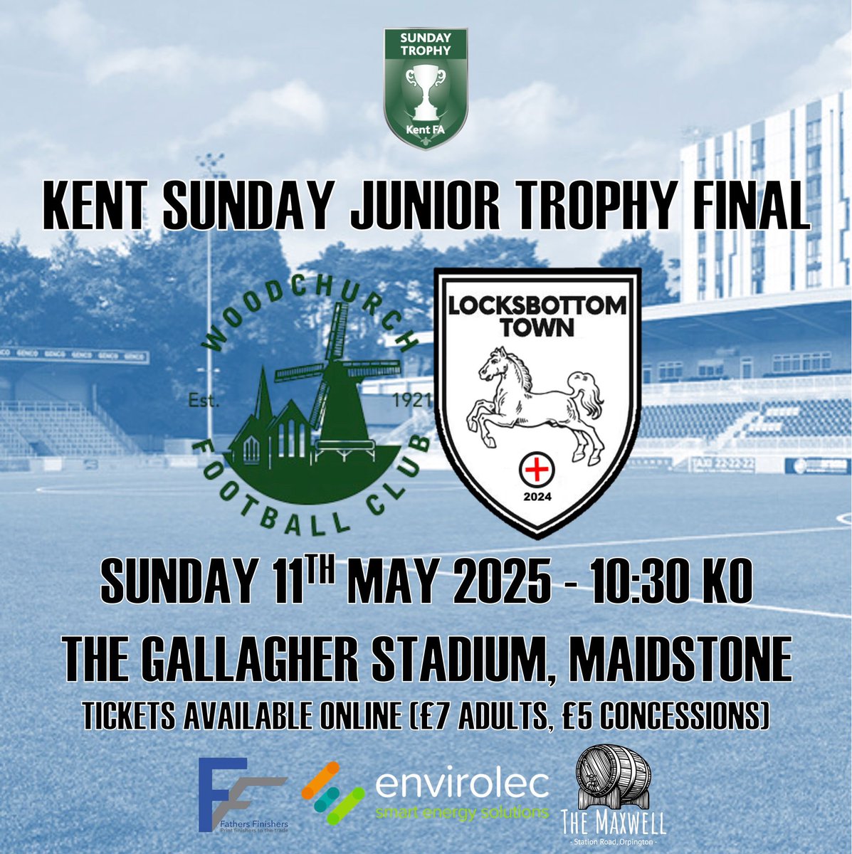 One more game to go and it’s the big one
Kent cup final at the Gallagher stadium, see you all there Sunday 👊🏻