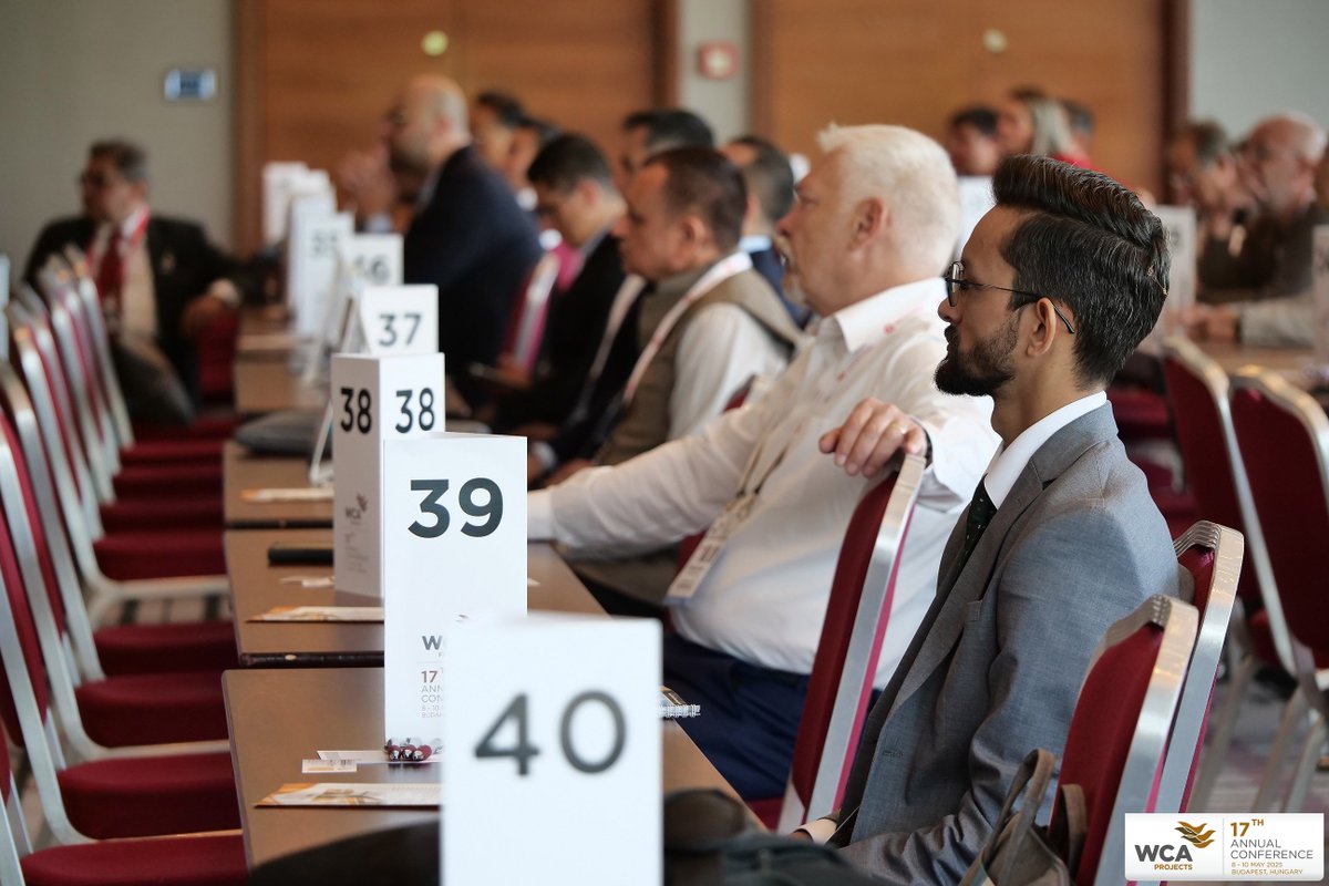 WCA_Projects's tweet image. 📸 Moments from yesterday’s Welcome Address at #WCAProjects2025

Thank you everyone who joined us as we step into a new era of growth and connection with Erwin as our new #WCAProjects General Manager.

📸 ow.ly/7Ynx50VQqUn

#GlobalConnections #ProjectLogistics #ProjectCargo