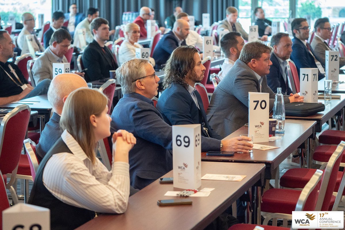 WCA_Projects's tweet image. 📸 Moments from yesterday’s Welcome Address at #WCAProjects2025

Thank you everyone who joined us as we step into a new era of growth and connection with Erwin as our new #WCAProjects General Manager.

📸 ow.ly/7Ynx50VQqUn

#GlobalConnections #ProjectLogistics #ProjectCargo