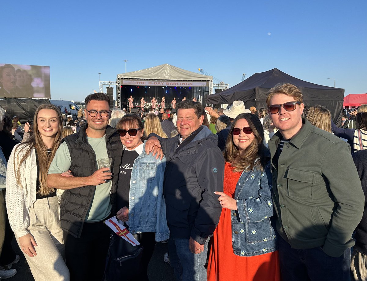 Proper family time celebrating #Guernsey liberation day. 🇬🇬