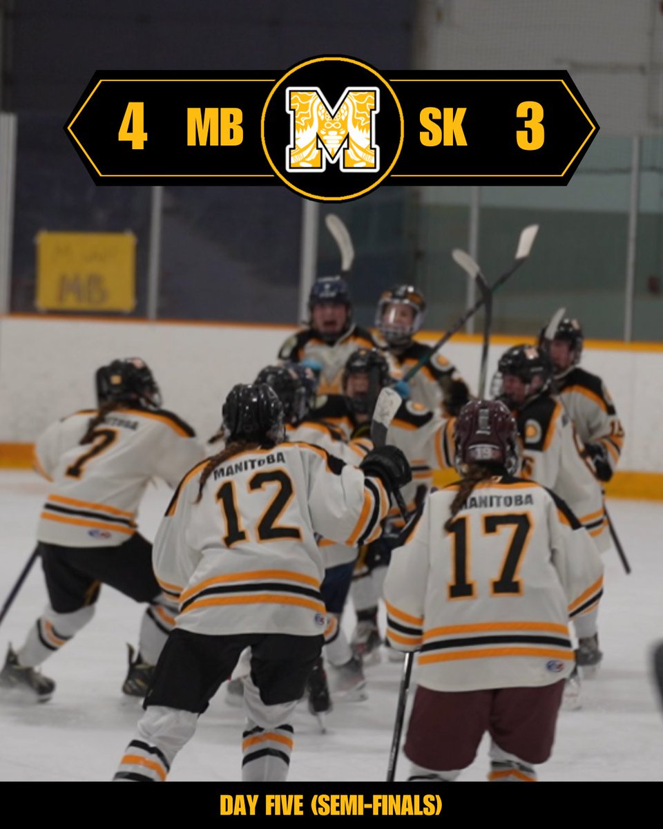 _MASRC's tweet image. 〽️🏒 Day five was semi-finals day at #NAHC2025! 🏒〽️

Cheer on Manitoba as they go for gold!
🏒 Manitoba v Alberta (Male) - 4:00 PM (PDT)
🏒 Manitoba v British Columbia (Female) - 7:00 PM (PDT)

Team MB photo gallery: photos.app.goo.gl/CqqmyLeQqJTyWJ…

#tobastrong